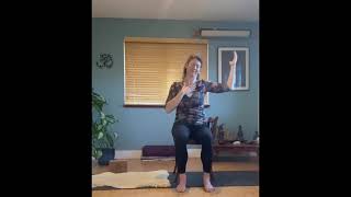 Vagus Nerve Yoga Mini Chair Yoga flow [upl. by Donata877]