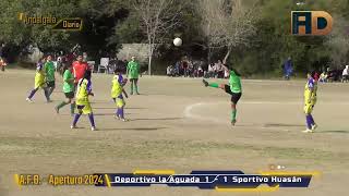 Deportivo la Aguada vs Sp Huasán 2024 AFB Apertura Div F [upl. by Burgess646]