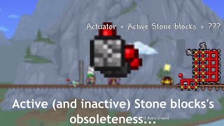 ActiveInactive stone blocks in Terraria are obsolete [upl. by Jasun]