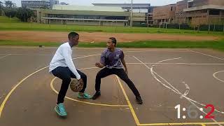 Cannot guard ME KING OF THE COURT 5 dribbles Lunga Ngwenya vs Everybody [upl. by Yanahc]