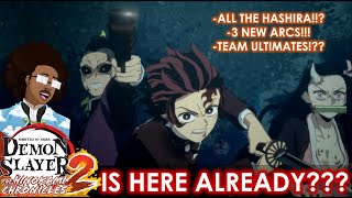 Hinokami Chronicles 2 Trailer Reaction  Demon Slayer Hinokami Chronicles [upl. by Sutton]