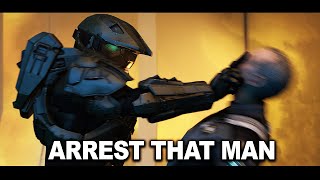 Master Chief vs Captain Del Rio but its lore accurate ANIMATION [upl. by Ahsemrak]