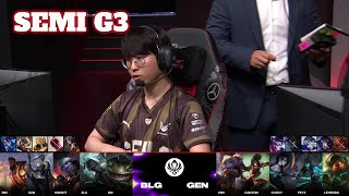 BLG vs GEN  Game 3  Semi Final LoL MSI 2024 Main Stage  Bilibili Gaming vs GenG G3 full game [upl. by Power]