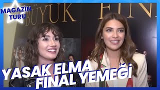 Yasak Elma Ekibi Final Yemeği Röportajları [upl. by Yelrehs]