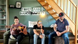 Dance Monkey cover acoustic Open Banded de Tones and I [upl. by Anabal708]