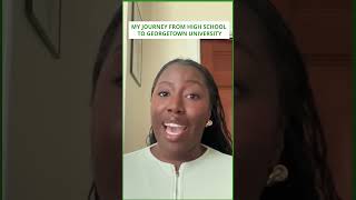 My Journey From High School To Georgetown University  Kaplan College Prep [upl. by Akiemahs748]