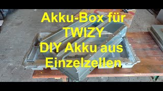 Akkubox für CALB China Zellen [upl. by Annaoj]