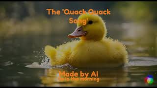 The Quack Quack Song  song amp video made by AI  sunoai [upl. by Llehcear]