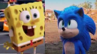 SpongeBob and Sonic Rocky and Bullwinkle 2014 [upl. by Enoval]