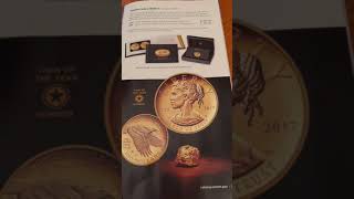 2021 US Mint Coin Catalog is here Coin Finds Platinum Palladium Gold and Silver coins Shorts [upl. by Neelrihs377]