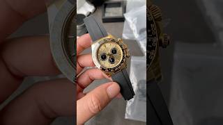 Clean Factory Daytona super Rolex Gold Unboxing and Review [upl. by Htomit]