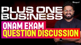 Plus One Business Studies  Onam Exam Questions Discussions  Eduport [upl. by Esten976]