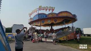 Swing Buggy  Powers amp Thomas Magical Midways  Montgomery County Fair 2024 [upl. by Ahsaet985]