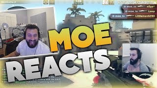 Moe Reacts To How Moe Actually Plays CSGO [upl. by Mariann]