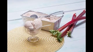 Spiced Rhubarb Ice Cream [upl. by Karita765]