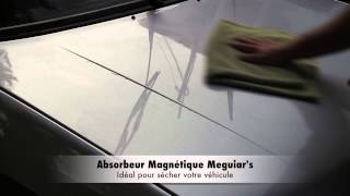 Démonstration de lAbsorbeur Magnétique Meguiars [upl. by Odranreb]