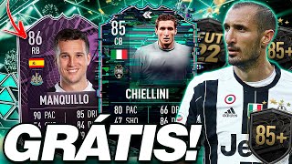 FIFA 22  💥 DME CHIELLINI FLASHBACK  MANQUILLO GRÁTIS POR OBJETIVO  GARANTIA 85  LINKER [upl. by Gnod]