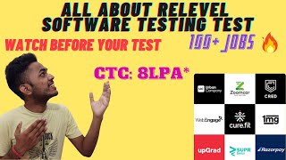 All About Relevel Software Testing Test  Syllabus  Detailed Analysis  Guidlines  Structure [upl. by Lesna]