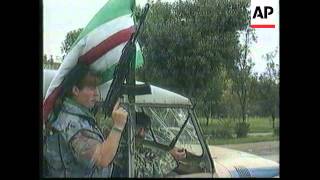 Chechnya  Russian troops pull out of Grozny [upl. by Haceber]