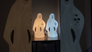 Warm light bulb vs daylight bulb ghost blow molds 💀 [upl. by Tteirrah]