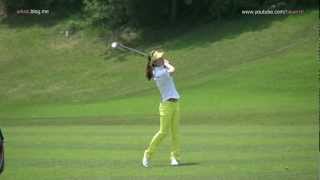 Slow HD KIM JaYoung 2012 Iron Golf Swing 3KLPGA Tour [upl. by Orit]