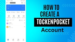 How to create token pocket app account  create account on token pocket app  create wallet [upl. by Yelrihs303]