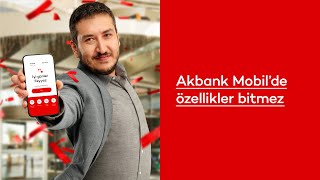 Akbank Mobil’in özellikleri saymakla bitmez [upl. by Yager6]