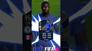 TEAM OF THE YEAR IN FIFA 18 TOTY shorts toty fifa fc24 eafc24 [upl. by Niwre]