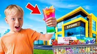 I Visited Worlds COOLEST GROCERY STORE CHALLENGE [upl. by Riffle]