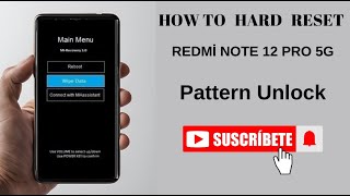 Redmi Note 12 Pro 5G Hard Reset Pattern Unlock [upl. by Greiner]