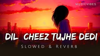 Dil Cheez Tujhe Dedi Slowed amp Reverb   Ankit Tiwari Arijit Singh  Airlift  Musicvibes [upl. by Eiliah]