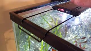 Product Review 18quot Marineland LED Aquarium Light [upl. by Gratt]