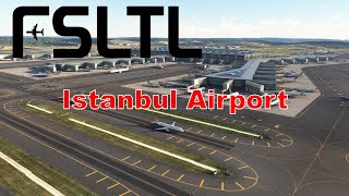 Istanbul Airport Live Traffic  Microsoft Flight Simulator 2020  FSLTL [upl. by Wollis]