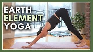 25 min Earth Element Yoga  Grounding Strength amp Stability [upl. by Annay]