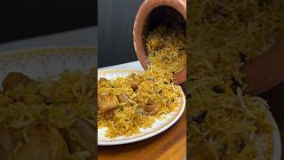 Matka Chicken Biryani ASMR biryani handibiryani shortsviral matkabiryani chickenbiryani [upl. by Mazman172]