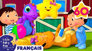 La chanson des dinosaures  Comptines et Chansons pour Bébés  Little Baby Bum en Français [upl. by Thanos]