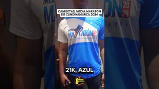 Camisetas oficiales de la Media Maratón de Cundinamarca 2024 oct 27 entre Zipa y Cogua Running [upl. by Mcculloch]