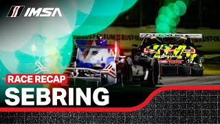 2024 Mobil 1 Twelve Hours of Sebring  Race Recap  WeatherTech SportsCar Championship  Sebring FL [upl. by Ledah]