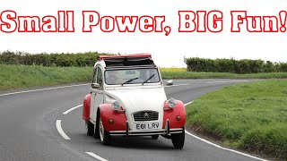 Driving A Citroën 2CV Is The Most Fun You Can Have With 29BHP 1988 2CV6 Dolly Road Test [upl. by Haraf]