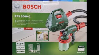 Bosch Farbsprüher PFS 30002 [upl. by Pilloff]