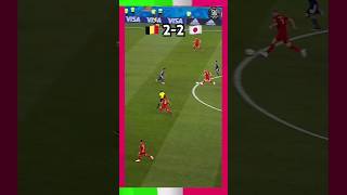 The greatest comeback in world cup Japan vs Belgium football [upl. by Aihsined800]