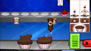 Lets Play Papas Cupcakeria  First Gameplay Walkthrough part 1 [upl. by Sarid]