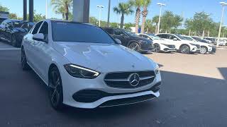 2023 MercedesBenz C300 Sedan White [upl. by Morville]