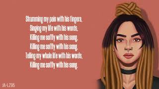 Zhavia  Killing Me Softly LyricsThe Four [upl. by Adalard]