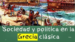 ⭐La Sociedad en la época de la Grecia clásica 📘aulamedia [upl. by Aztilem]