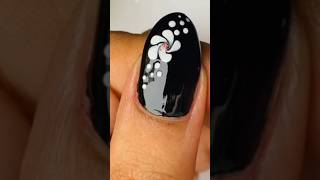 Flower nail art 💅 nails nailart groovy trending naildesign nailtutorial shorts nailpolish [upl. by Anyehs381]