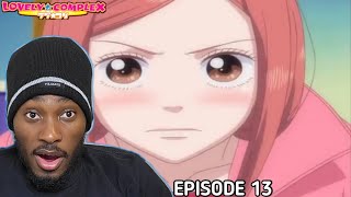 Otani kiss Risa  Lovely Complex Episode 13 Reaction [upl. by Nlocnil]