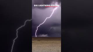 BIG Lightning Strikes from New Mexico Autumn Supercell [upl. by Puttergill292]