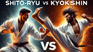 ShitoRyu vs Kyokushin Quem Vence no Kumite [upl. by Perdita]