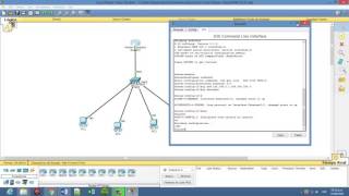 Cisco Packet Tracer Configuración de una topología de red [upl. by Padraig841]